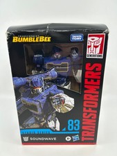 Transformers Toys Studio Series 83 Voyager Class Bumblebee Soundwave Action Figu