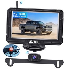 Wireless Backup Camera Truck Hitch Trailer - Easy Install Digital Stable