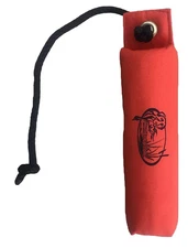 Large Canvas Dog Bumpers Training Dummy - Orange Retrieving Dummy for Duck Dog H