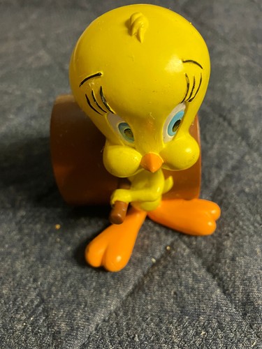 Tweety Vogel Kunststoff Cake Topper Looney Tunes 1995 Warner Brothers - Bild 1 von 7