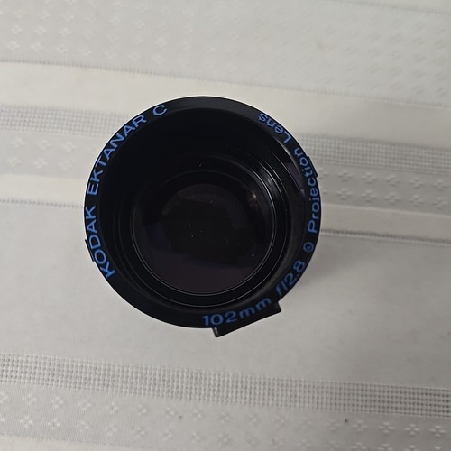 Obiettivo Proiettore, Per Kodak Ektanar C Carousel Buone Condizioni Nero 102mm Fl2.8