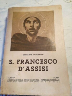  SAN Francesco Buch G. Joergensen edi.1937 S.E.internationale