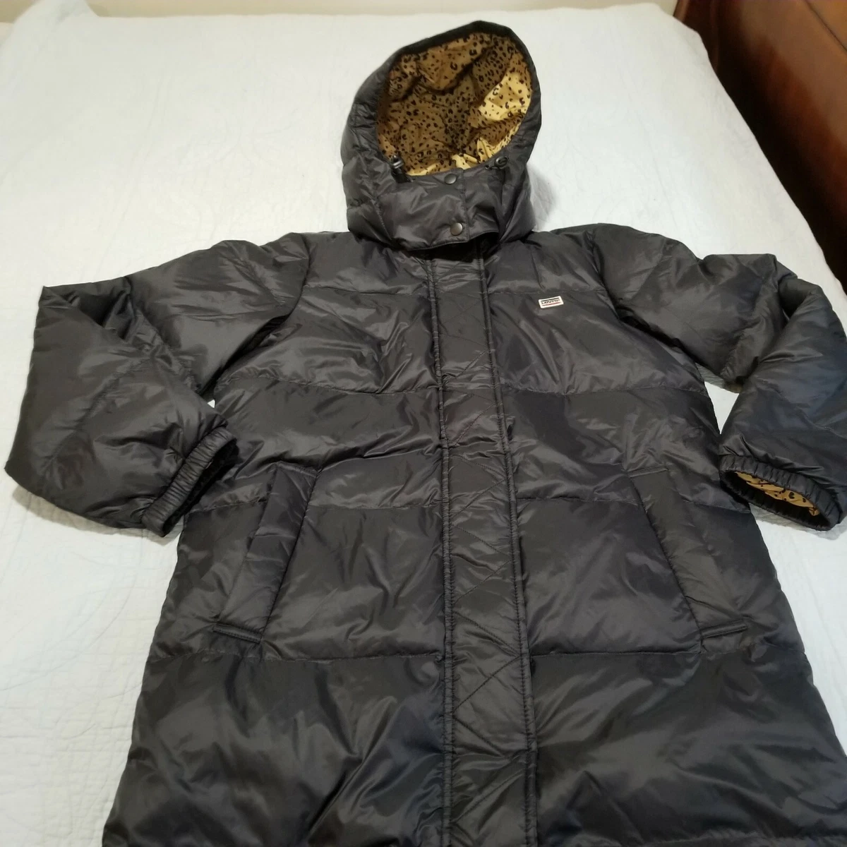 Levi's long puffer coat sale