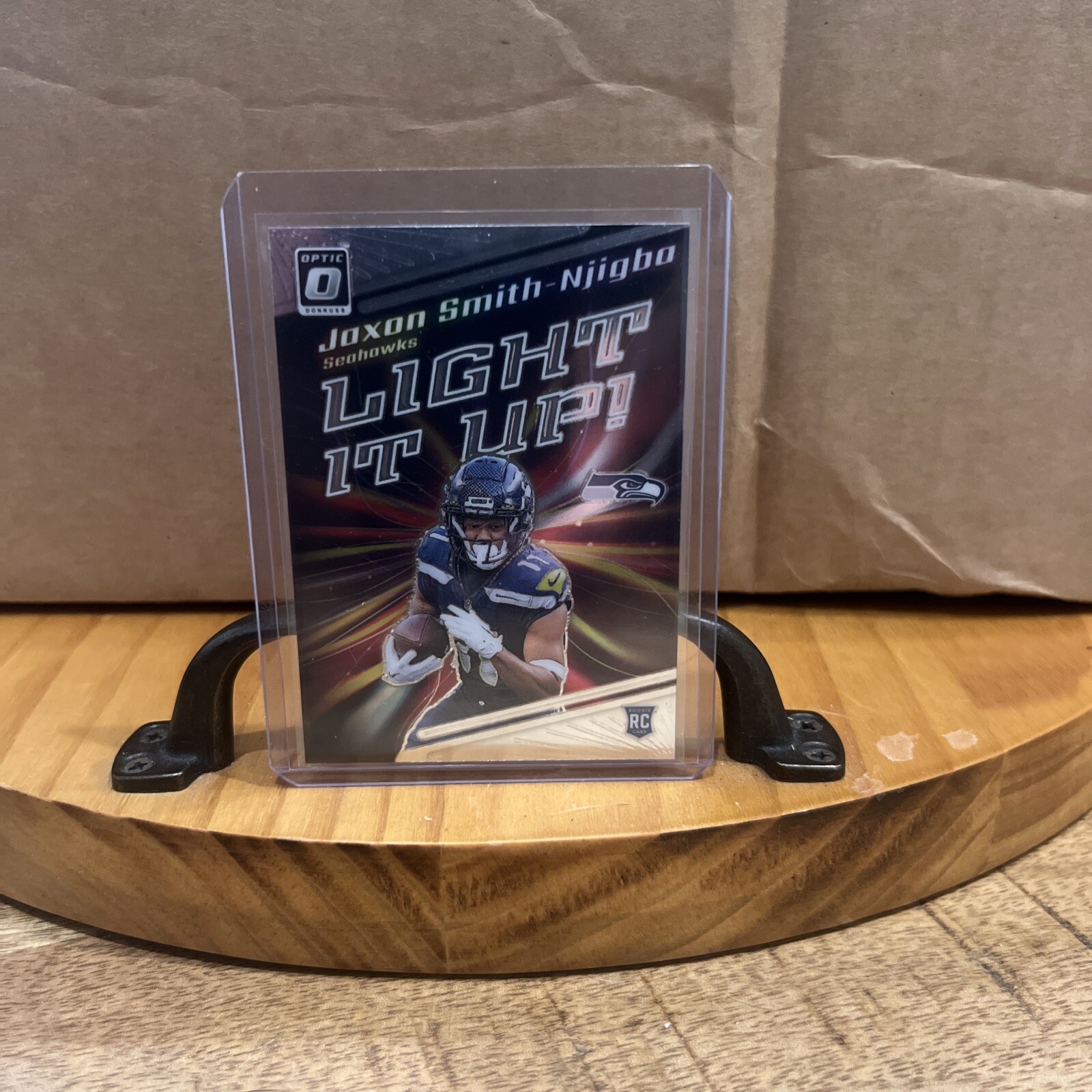 Jaxon Smith-Njigba RC 2023 Panini Donruss Optic Light it Up #LU-JSN Seahawks