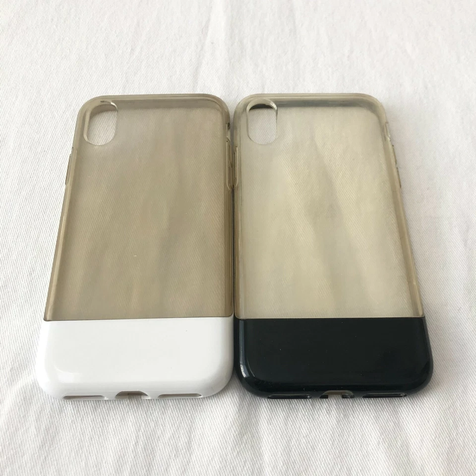 Case Force- Apple iPhone X Case Bundle Lot Black White Plastic - Image 3 of 3