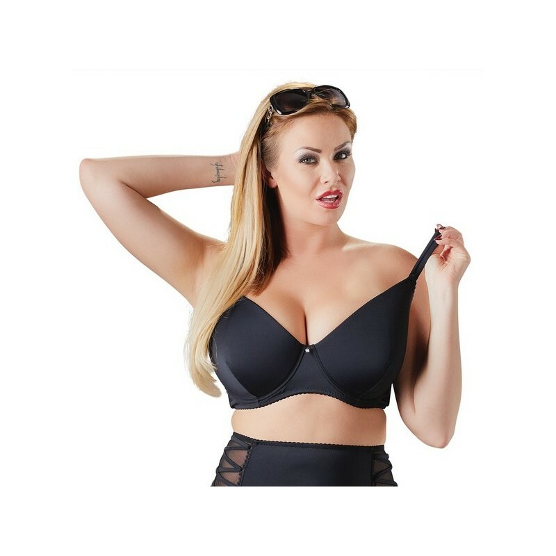 REGGISENO NERO FERRETTO PREZIOSO SCINTILLANTE SEXY TG.85F 22128541901