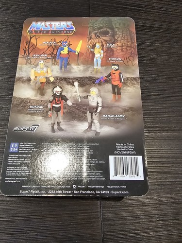 SUPER 7 RESPONSE MASTERS OF THE UNIVERSE STINKOR - UNPUNCHED - Bild 6 von 6