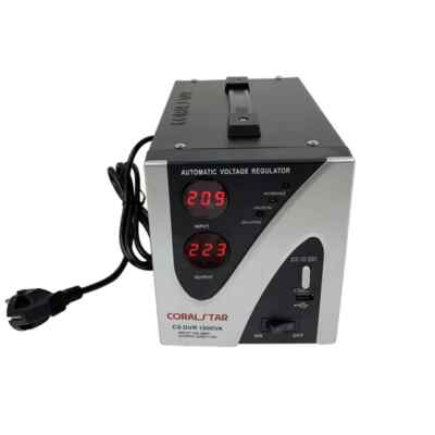 Automatic Voltage Regulator 1500VA Voltage Stabilizer Home Power