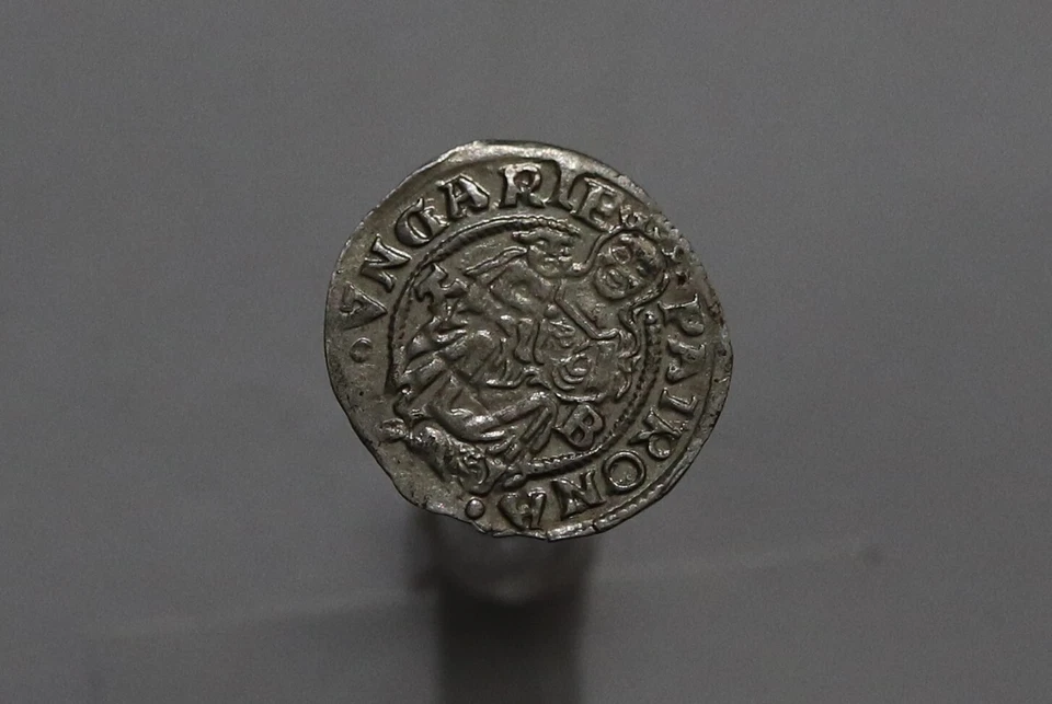🧭 🇭🇺 Hungary Ferdinand I. (1526-1564) Denar 1534 SHARP DETAILS B66 #Z4919 - Image 2 of 3