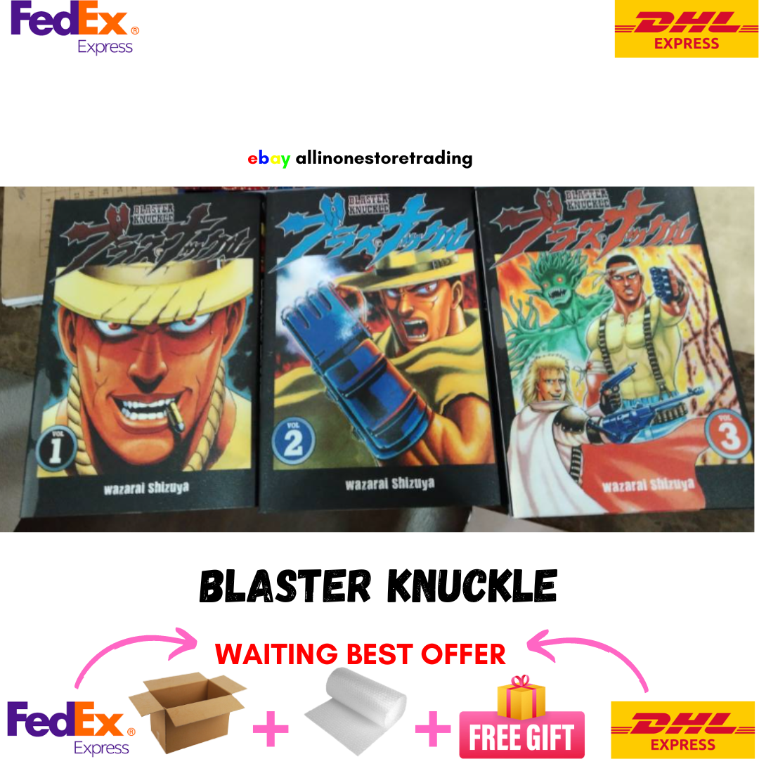 LATEST ~Blaster Knuckle Manga English by Wazarai Shizuya Volume 1