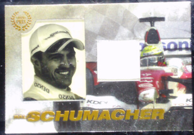 2006 Futera Grand Prix #DM09 Ralf Schumacher Race-Worn Suit+Film Cell Formula 1