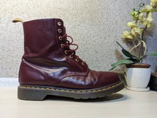 1460 mcmarten tartan leather ankle boots