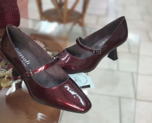 Chaussures Femme Confort Avec Talon 23M671 DECOLLETE Bordeaux Automne Hiver 2023 - Photo 1/5