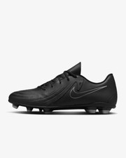 Men's Size 4.5 Nike Phantom GX II Club Soccer Cleats Black FG MG FJ2557 001 NEW
