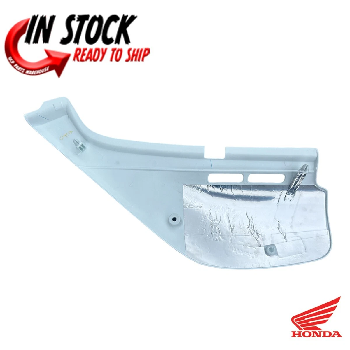 HONDA RIGHT SIDE COVER NUMBER PLATE PANEL 1993-2024 XR650L OEM