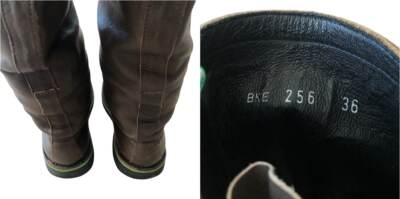 Dirk Bikkembergs vintage leather straps engineer high boots EU 36