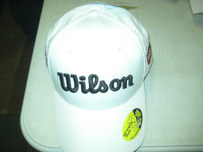 BRAND NEW Wilson Staff Performance Mesh Golf Cap  special  hat deal White