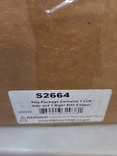 Power Stop S2664 Performance Brake Calipers w/Brackets Left & Right Side