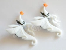 2 Zero Nightmare Before Christmas Shank Buttons / Dress It Up - Disney Licensed