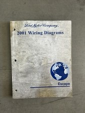 2001 Ford Escape Electrical Wiring Diagrams Original Fast Free Shipping