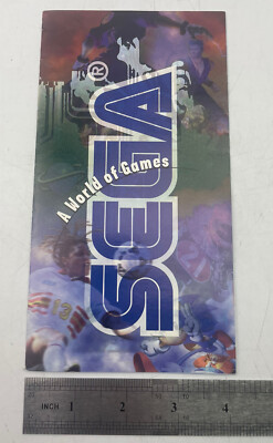 1997 Sega Saturn Video Game Product Catalog - Retail Press Ad