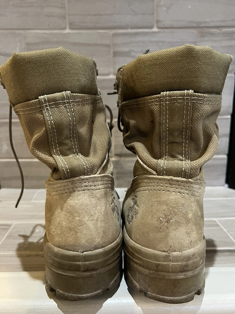 Bates Military USMC Hiking Desert Combat Boots 08 D 1099 Durashock Mens Size 3