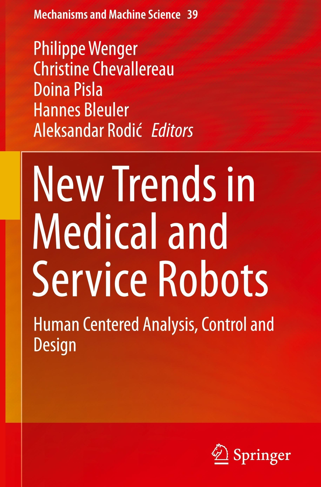 Thumbnail - Philippe Wenger (u. A.) | Trends In Medical And Service Robots | Buch