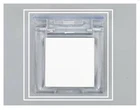 MATTE WHITE EYESHADOW single mono pressed powder