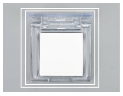 MATT WHITE LIDSCHATTEN Single Mono Press Puder