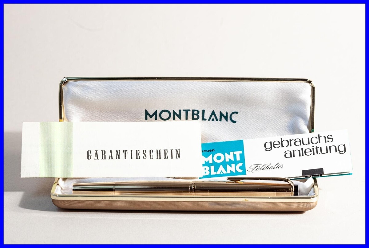 SOLID 585 GOLD N° 92 MONTBLANC MEISTERSTUCK Kolben Füller M 18C