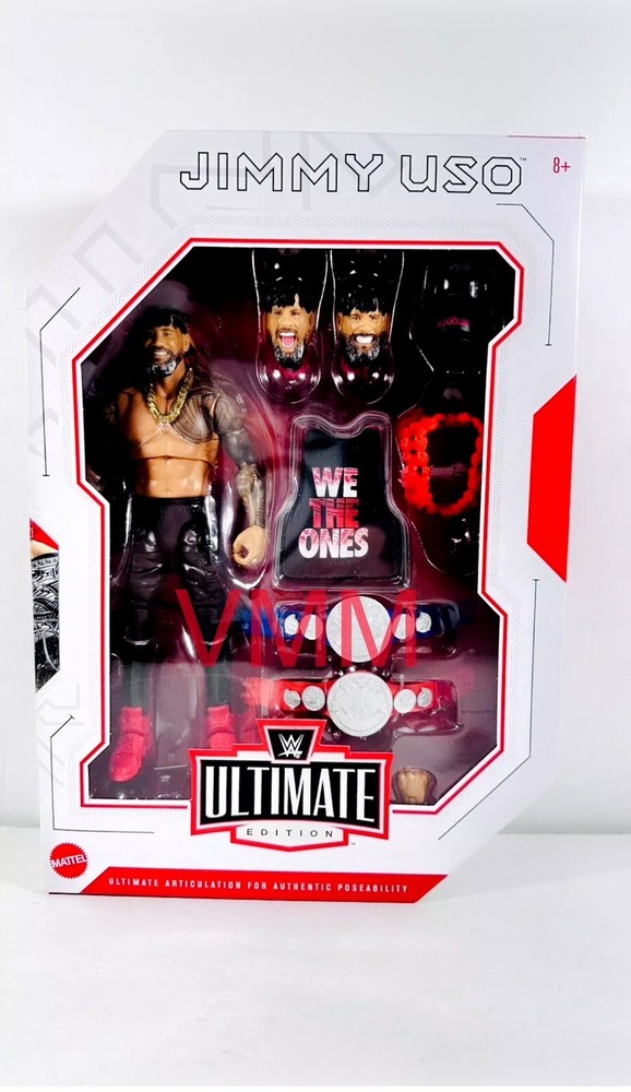 Mattel WWE Ultimate Edition Exclusive Uso’s Wrestling Figure Jimmy Uso Bloodline