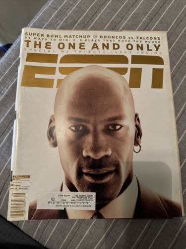 Vintage Espn Magazine Michael Jordan w/ SPECIAL MJ TRIBUTE ISSUE 2-8-99
