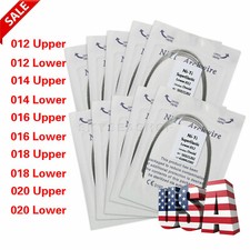 10 packs Arcos de Dental Ortodoncia Redondos Niti Arco de Alambre Su Arch Wire
