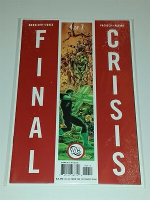 FINAL CRISIS #4 (OF 7) NM+ (9.6 OR BETTER) NOVEMBER 2008 DC COMICS