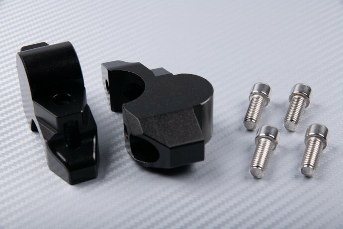Rehausseur de guidon en alu CNC noir pour HONDA X-ADV 750 RC95