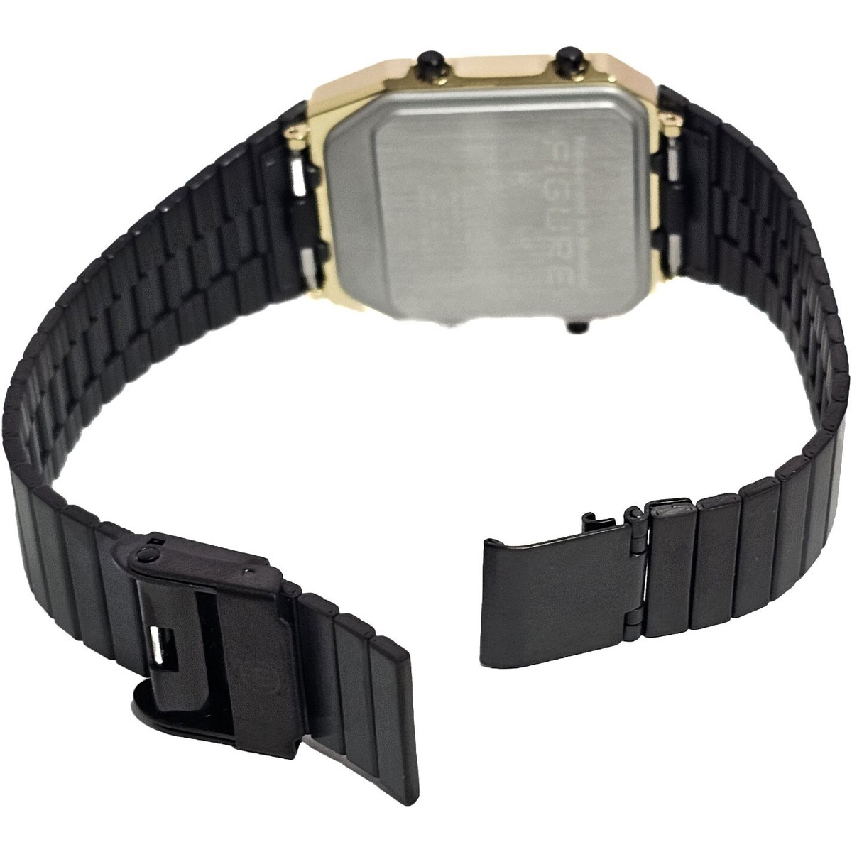 CITIZEN FIGURE ANA DIGI TEMP WATCH black gold Japan TICTAC Limited