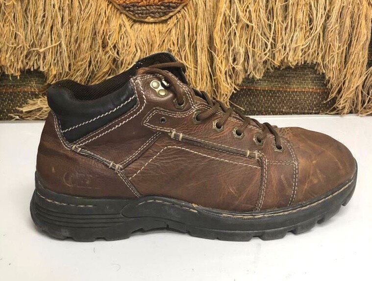 GBX Tundra Leather Work Boot, Men’s 8.5,M, Brown GBX Men main image 4