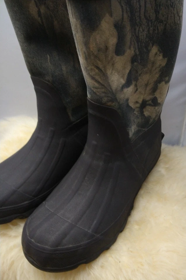 WINCHESTER BRAND MENS HUNTING BOOTS WATERPROOF RUBBER LINED SIZE 6 GREAT COND. - Image 3 of 4