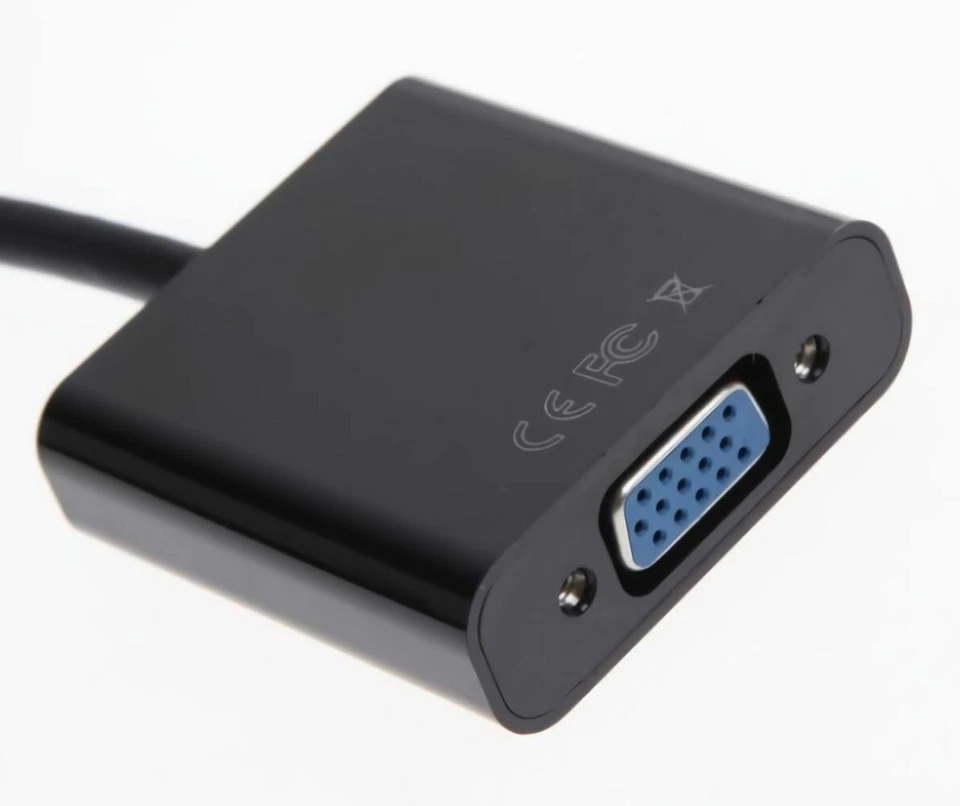 Câble convertisseur adaptateur DVI-D24+1 mâle vers VGA 15 broches femelle - Photo 4/4