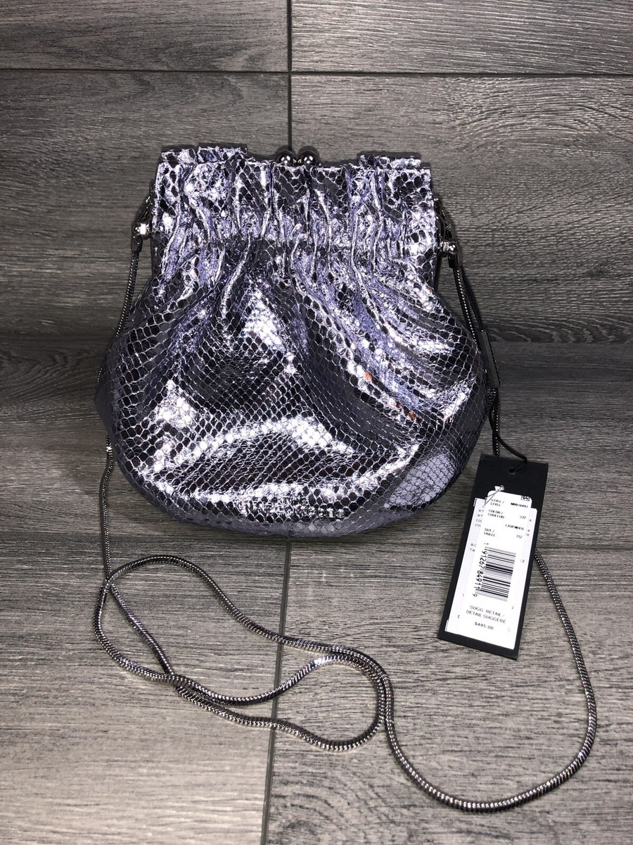 Marc Jacobs Soiree Metallic handbag Leather Crossbody | eBay