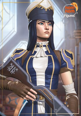 Sharpshooter Lady Resin Model Kit 3D Printed - Fan Art Figure 1/10 scale