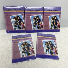 Lot Of 5 Special Moments Photo Paper Glossy 20 Sheets Each 100 Total 4X6 NEW