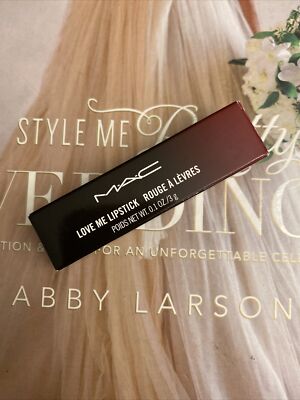 NIB MAC Love Me Lipstick 423 E FOR EFFORTLESS Full Size ~ Authentic