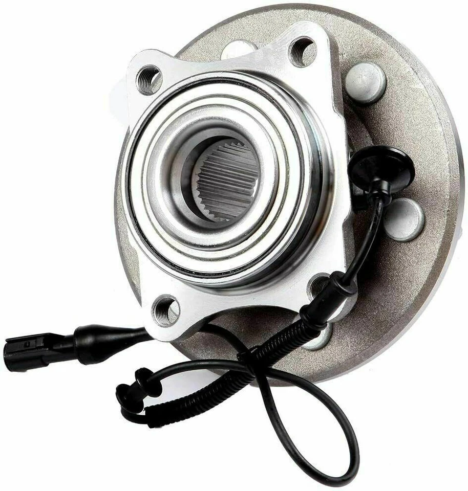 Conjunto de buje y cojinete de rueda delantera Moog Par para Jeep Wrangler Foto 4 de 4