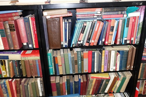 LOT of 10 Hardcover ANTIQUE Old Books Collection Set - Random Size Color - Decor - Picture 2 of 9