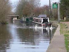 Photo 12x8 Grand Union Canal near Syston Wanlip Next to the beer garden of c2011