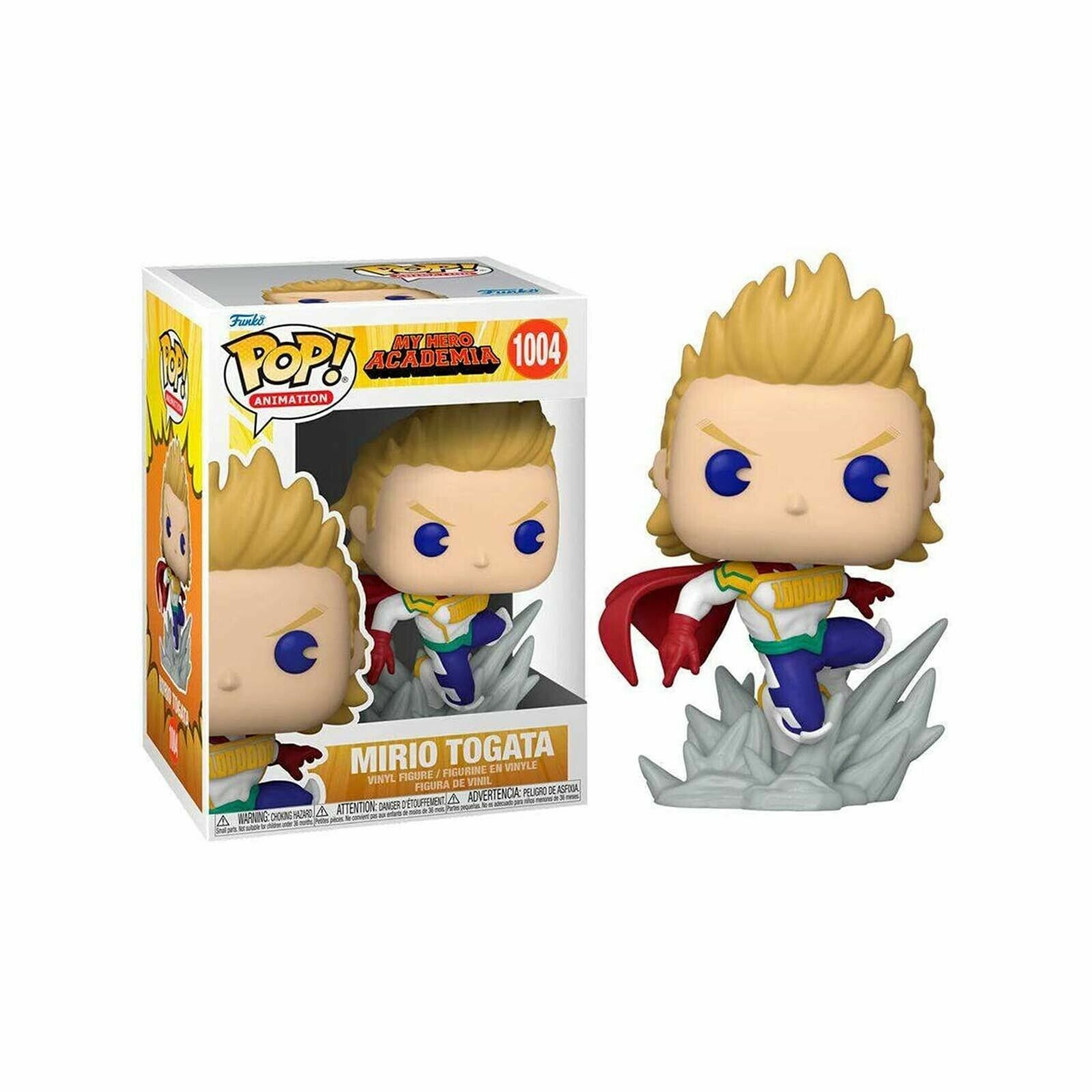 MY HERO ACADEMIA MIRIO TOGATA 3.75"" POP VINYL FIGURE FUNKO 1004 UK SELLER