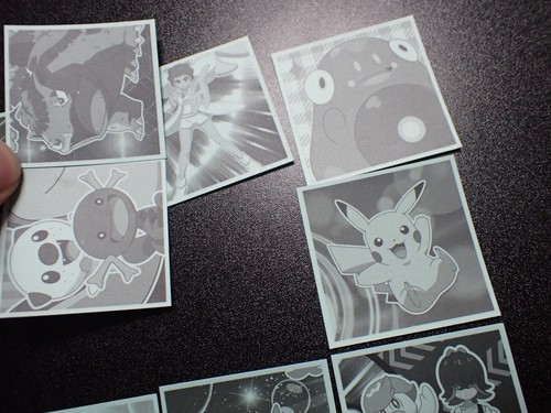 Pokemon Wafer Promo Holo Sticker x9 Pikachu Pichu Meowth etc #4665 - Picture 10 of 12