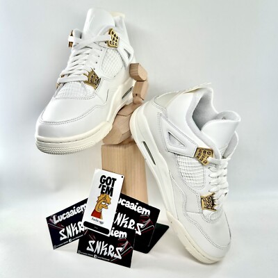 Jordan 4 Retro Metallic Gold (W)