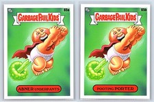 Captain Underpants Kevin Hart Ed Helms Garbage Pail Kids Spoof 2-Card Set